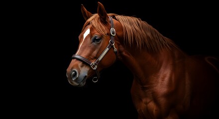 Obraz premium Ember's Gaze