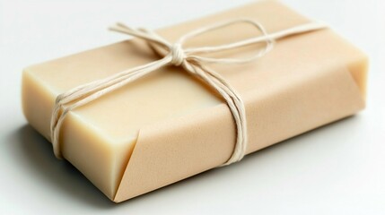 Handmade soap package natural rustic organic eco friendly product photography