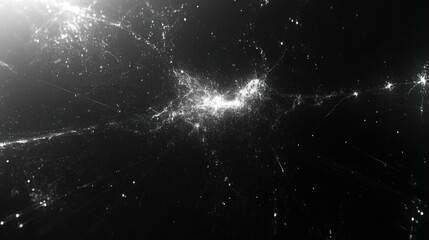 Fototapeta premium Abstract cosmic dust nebula galaxy space art