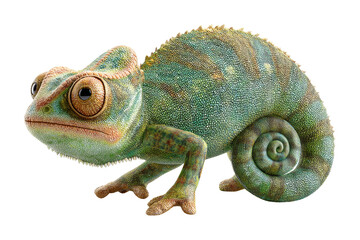 Obraz premium Close-up of an exotic chameleon