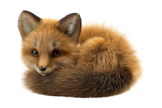 Playful fox in nature's embrace