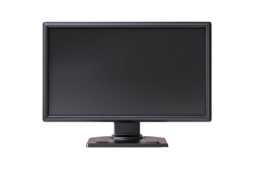 Minimalist monitor display setup