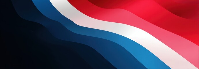 Naklejka premium Abstract design with flowing colors and bold shapes.