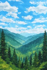 Fototapeta premium Set of light colorful vector watercolor A4 backgrounds for poster, brochure or flyer. High quality