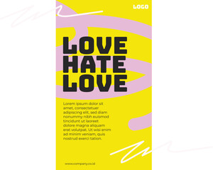 Template Design for social media