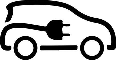 electric car icon