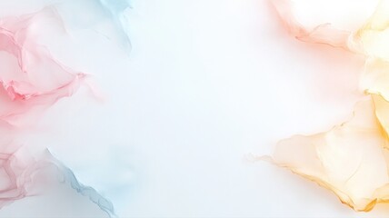 Fototapeta premium Abstract Pastel Fluid Art Background with Watercolor Ink Wash Texture and Copy Space Abstract Pink