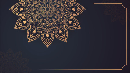 Luxury Mandala Islamic Background