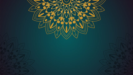 Luxury Mandala Islamic Background