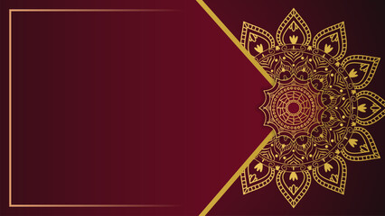 Luxury Mandala Islamic Background