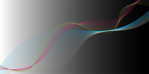 A colorfull webline and valleys is featured 
in an abstract background