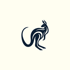 Majestic kangaroo logo