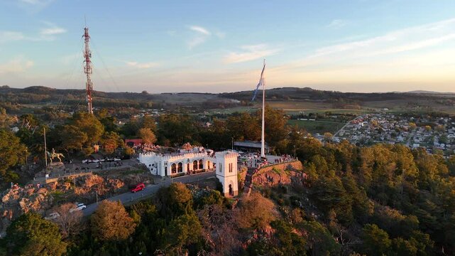 Independence Fort Aereal View Tandil Buenos Aires Argentina 2