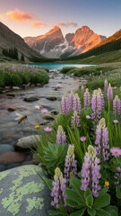 Calm weather on sea or ocean with clouds