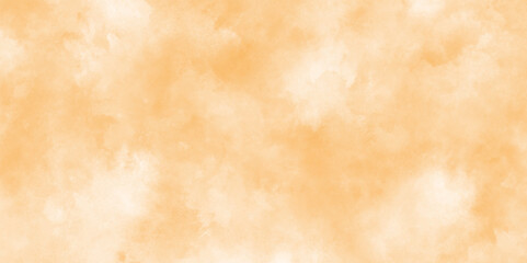 Yellow watercolor vector art background for cards, flyer, poster,Elongated rectangle watercolour texture, text frame, banner.Abstract yellow watercolor background.
