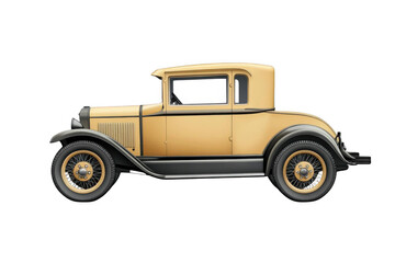 Classic Car Coupe Display Old Automotive, Vintage Vehicle Styling and Transport