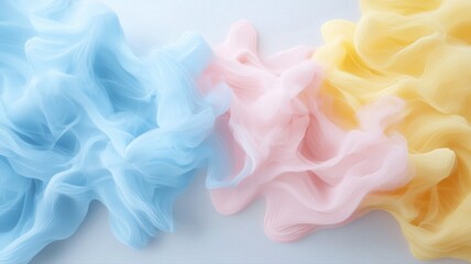 Abstract Swirling Pastel Colors Flowing Texture abstract texture background fluid smoke mist wave ai