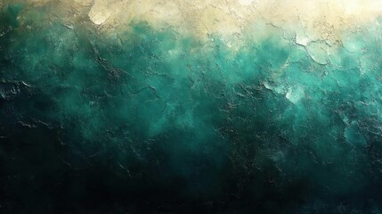 Abstract Ocean Teal Green Texture Background Image