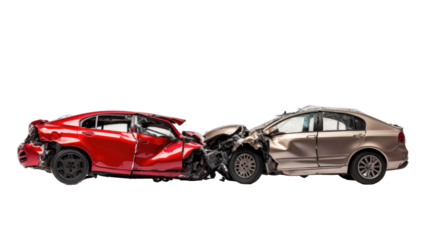 two cars accident crash