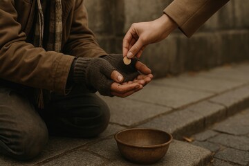 Compassionate act of giving