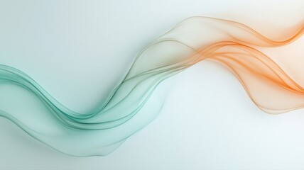 Abstract Teal and Orange Gradient Swirl Background abstract swirl gradient background teal orange ai