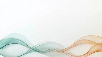 Fototapeta premium Modern Abstract Flowing Waves Background with Gradient Colors abstract waves modern background flow