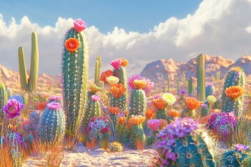 Vibrant Desert Bloom