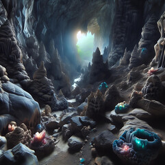 Phantastische Welten über und unter Wasser,bizarre Höhlen.