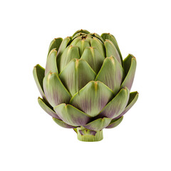 Obraz premium Fresh Artichoke: Recipes, Benefits & How to Cook on transparent background