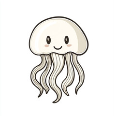 a small jellyfish