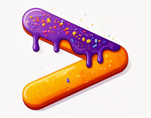 Candy-Coated Math Symbols Collection – Greater Than