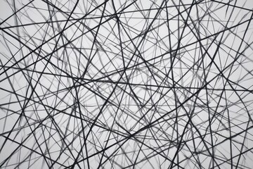 Obraz premium Abstract design featuring intersecting lines.
