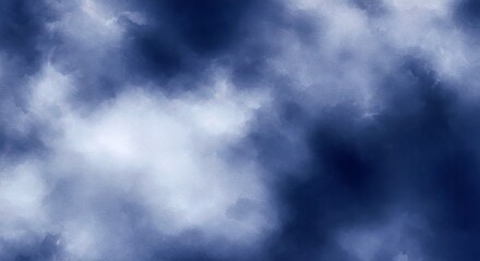 Fototapeta premium Soft Cloud Like Shibori Wash Texture with Subtle Blurred Edges