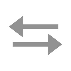 Arrows icon vector image. Suitable for mobile apps, web apps and print media.