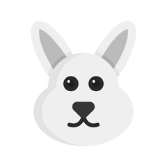 Bunny icon vector image. Suitable for mobile apps, web apps and print media.