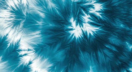 Organic Frost Like Effects in Shibori Ice Dye Japanese Tie Dye