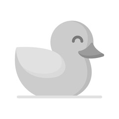Duckling icon vector image. Suitable for mobile apps, web apps and print media.