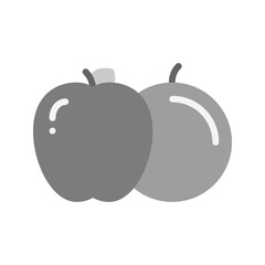 Fruits icon vector image. Suitable for mobile apps, web apps and print media.