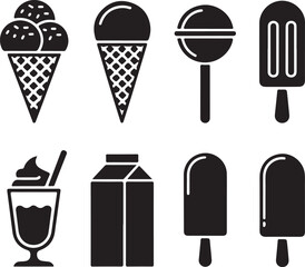 Ice Cream SVG &ndash; Cone Silhouette for Summer Treat Designs

Frozen Dessert Vector &ndash; Perfect for Sweet Clipart Projects

Popsicle & Ice Cream SVG &ndash; Fun Summer Illustration

Soft Serve Silhouette &ndash; Cold T