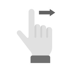 Obraz premium Hand Cursor icon vector image. Suitable for mobile apps, web apps and print media.