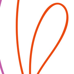 Pink orange abstract lines background 
