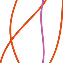 Pink orange abstract lines background 
