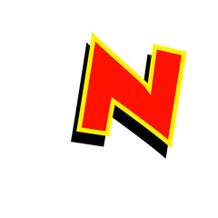 Cartoon Style Alphabet