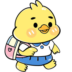 Little Duck Goes to School
