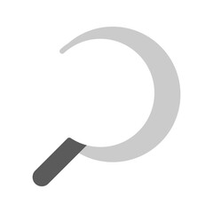 Sickle icon vector image. Suitable for mobile apps, web apps and print media.