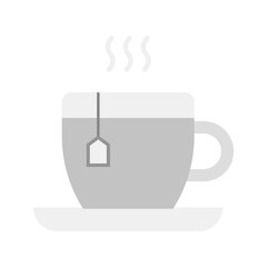 Tea Cup icon vector image. Suitable for mobile apps, web apps and print media.