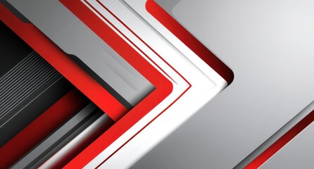 Abstract geometric design with layers of color.