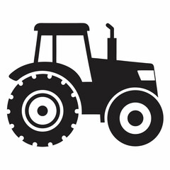 tractor isolated on white background