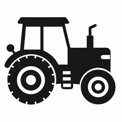 tractor isolated on white background