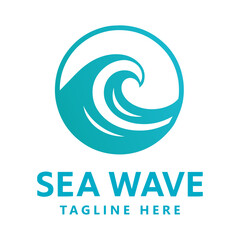 Sea Wave Logo Design